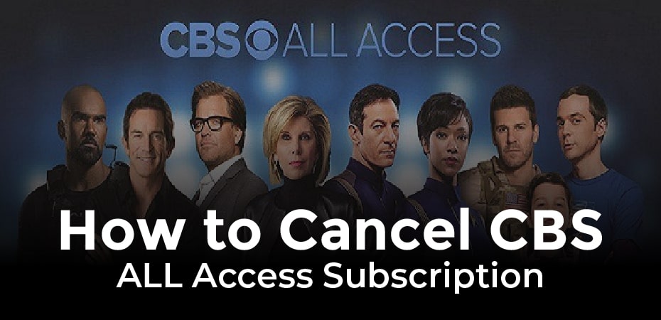 cancel cbs all access